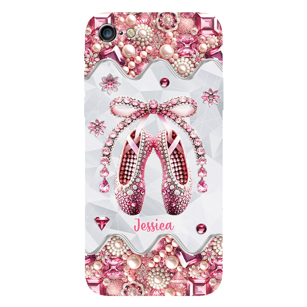 Coque de téléphone personnalisée Love Ballet - Impression intégrale sur le thème du ballet