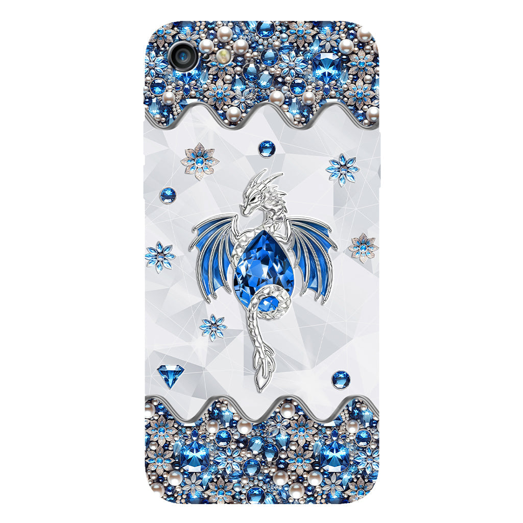 Liebe Drachen – Personalisierte Handyhülle mit Drachenmotiv