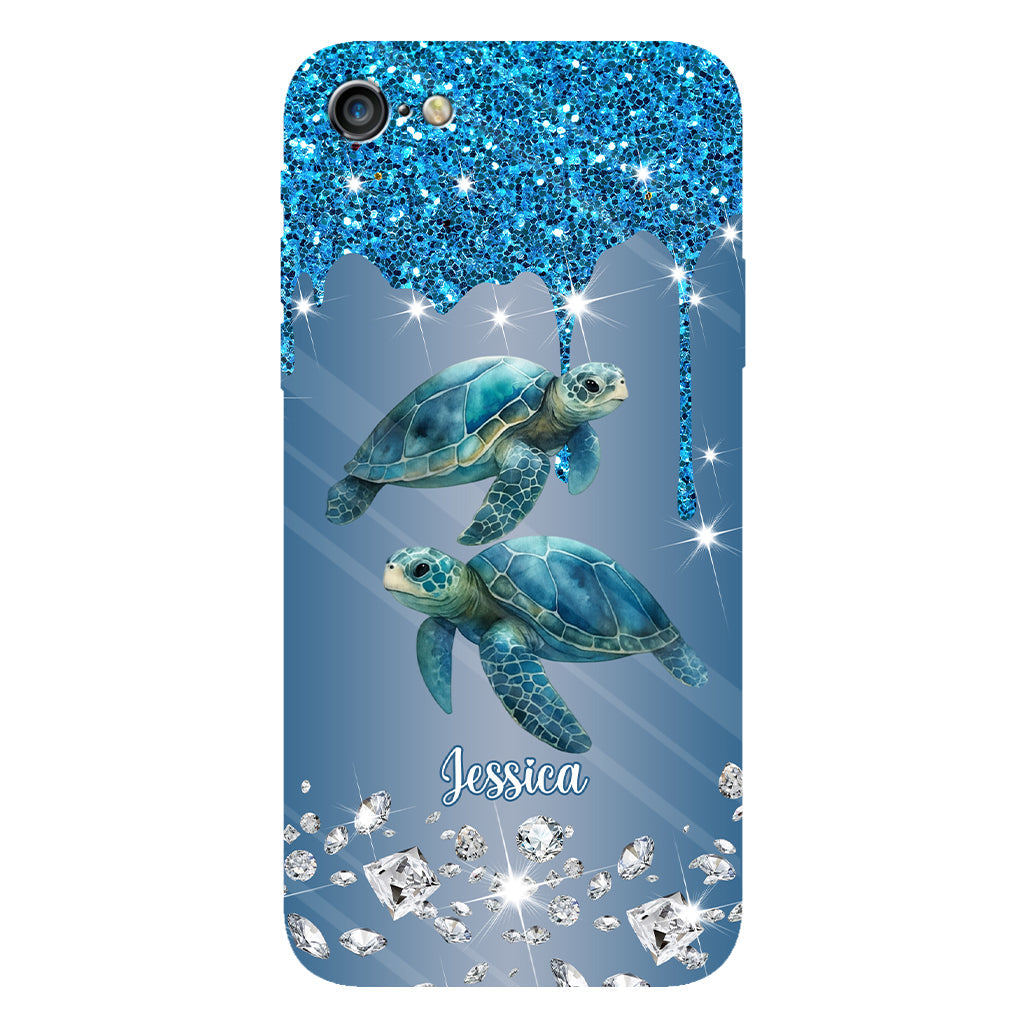 Beautiful Dolphins/ Turtles/ Whale... Gift For Sea Lover - Personalized Sea Lover Full Print Phone Case