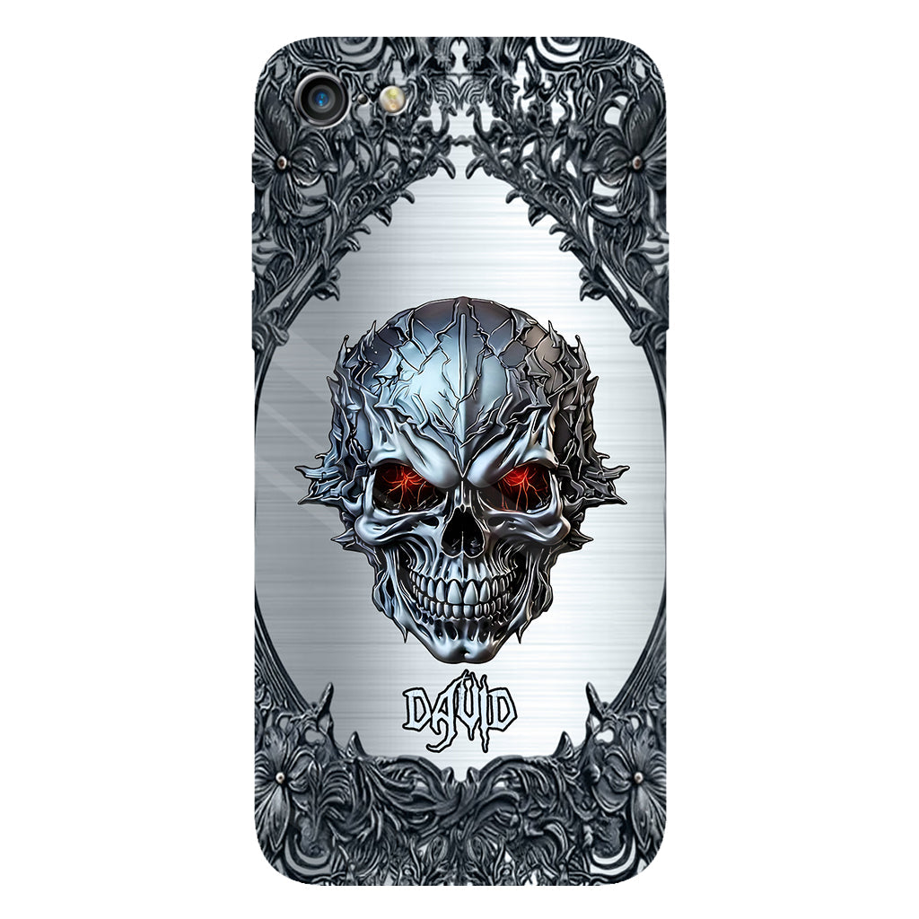 Cool Skull - Personalized Skull Full Print Phone Case