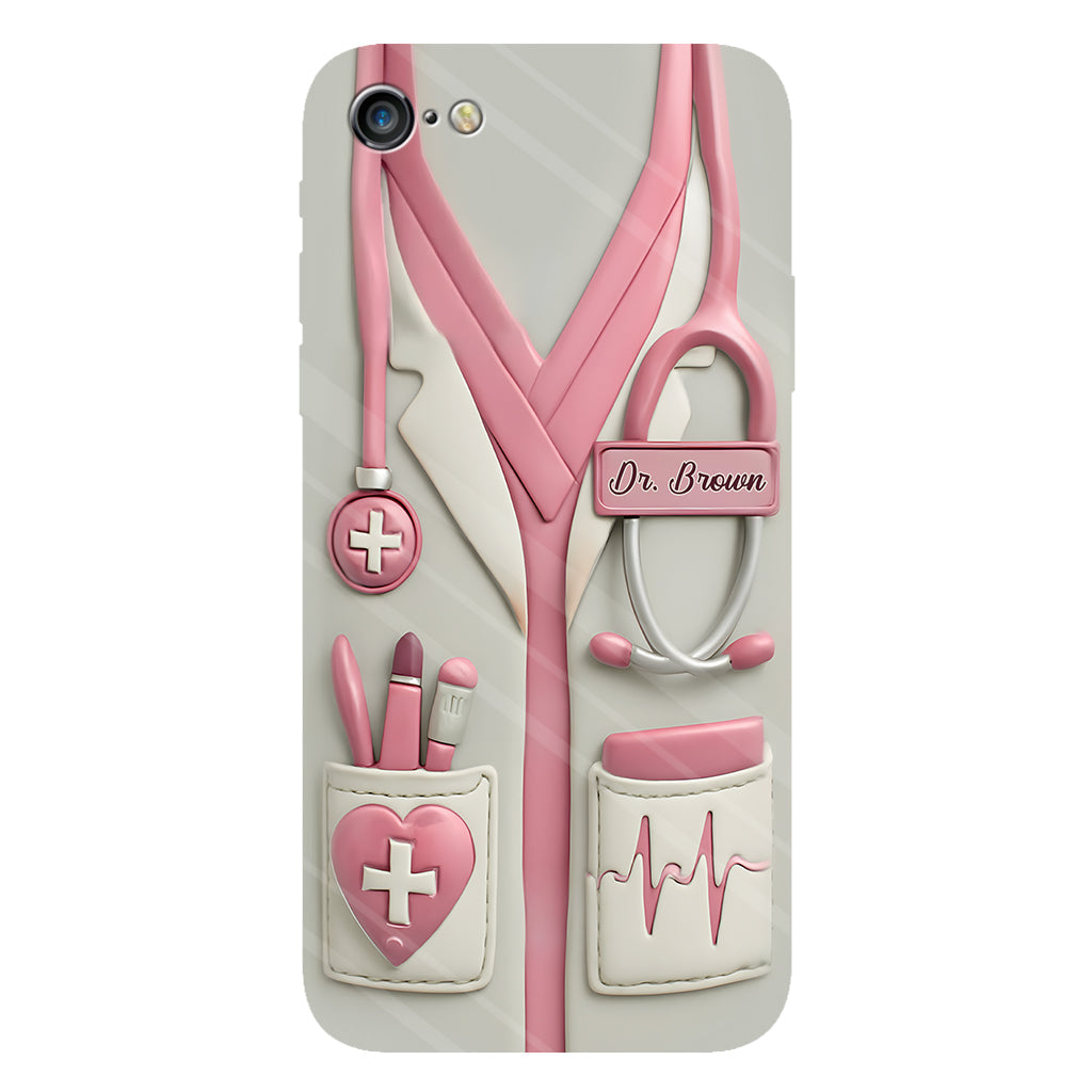 Celebrate Everyday Heroes With Medical Professional Gifts - Personalized Nurse Full Print Phone Case
