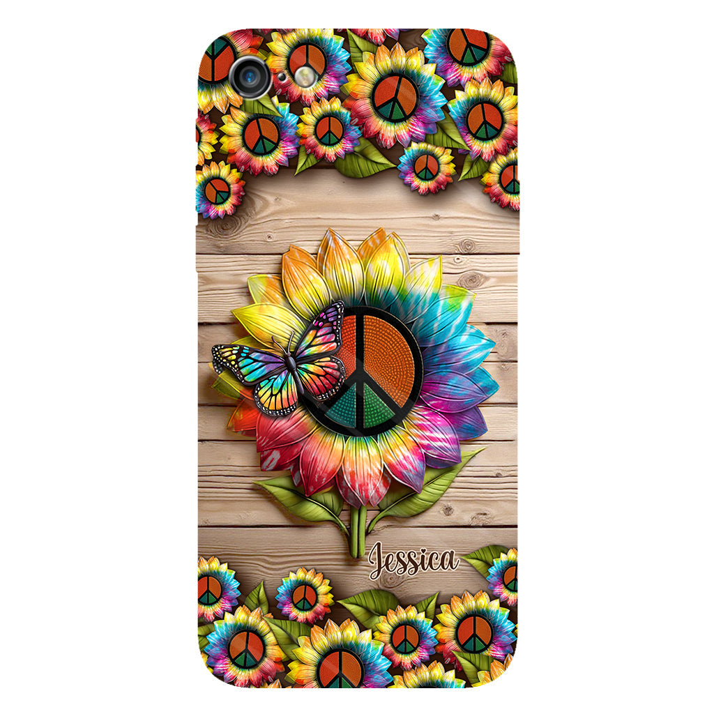 Hippie Soul - Personalized Hippie Full Print Phone Case
