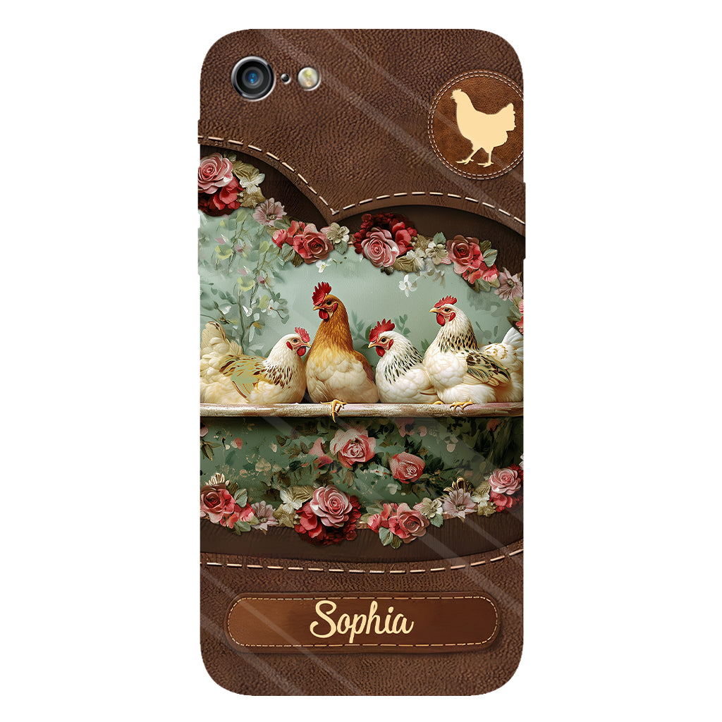 Chicken Lady - Personalized Chicken Full Print Phone Case
