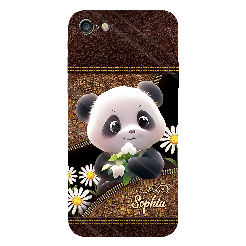 Just A Girl Who Loves Pandas - Personalized Panda Lover Full Print Phone Case