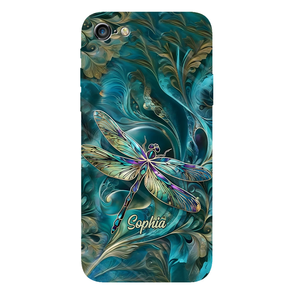 Beautiful Dragonfly - Personalized Dragonfly Full Print Phone Case