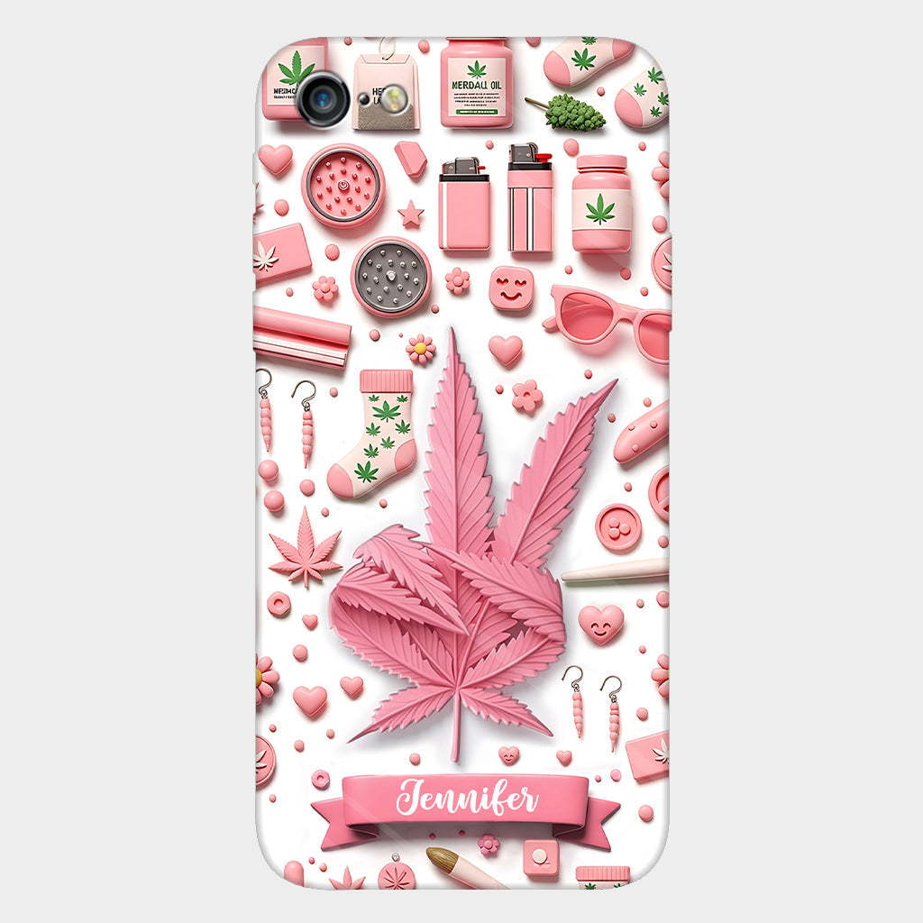 Irgendwo ist es 4:20 Uhr – Personalisierte Handyhülle mit Weed-Motiv