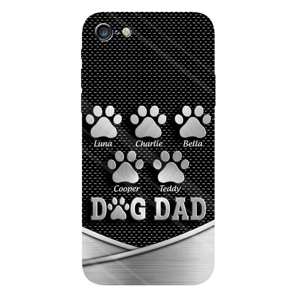 Papa de chien - Coque de téléphone personnalisée avec imprimé intégral de chien
