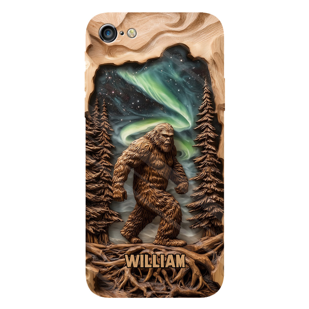 Into The Forest I Go - Personalized Hiking Full Print Phone Case