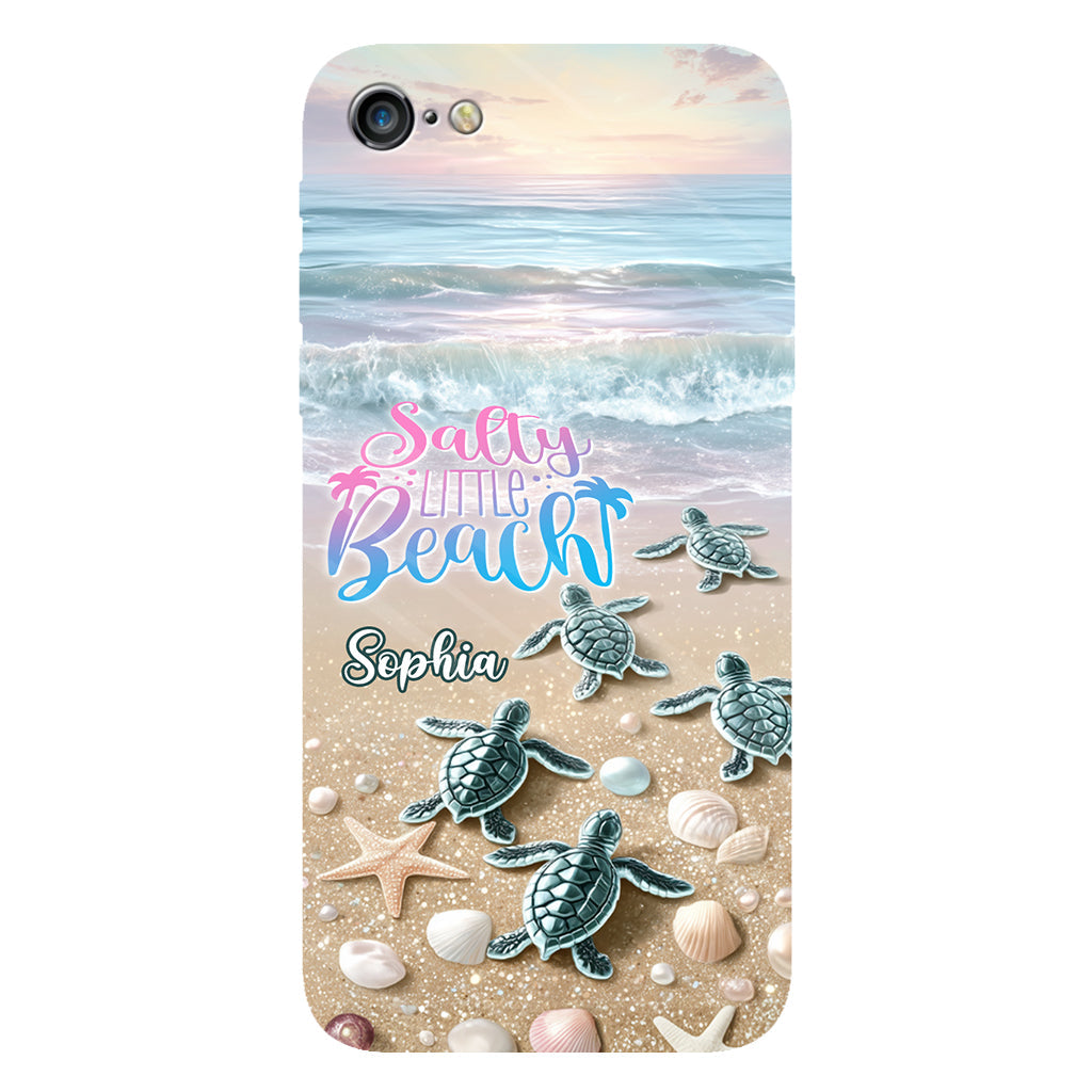 Salty Lil Beach - Personalized Sea Lover Full Print Phone Case