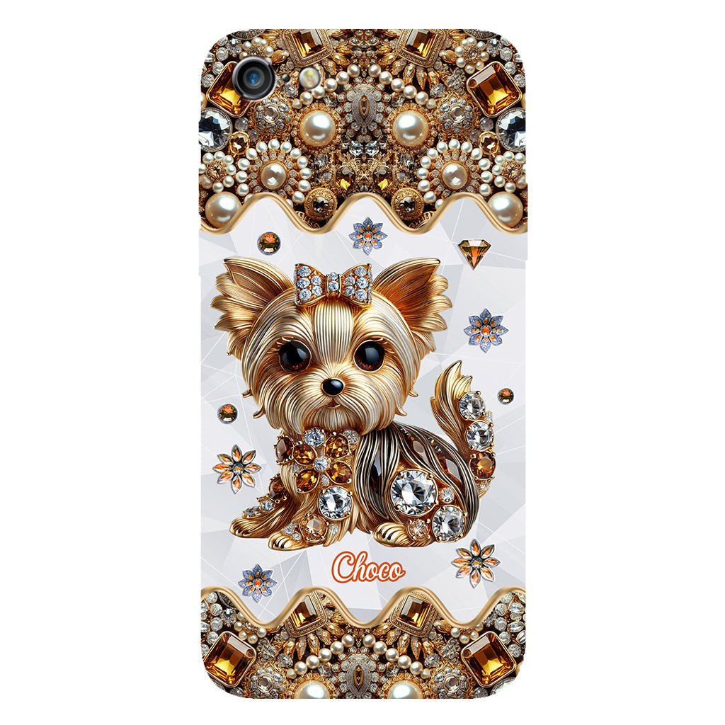 Love Yorkshire Terrier - Personalized Dog Full Print Phone Case
