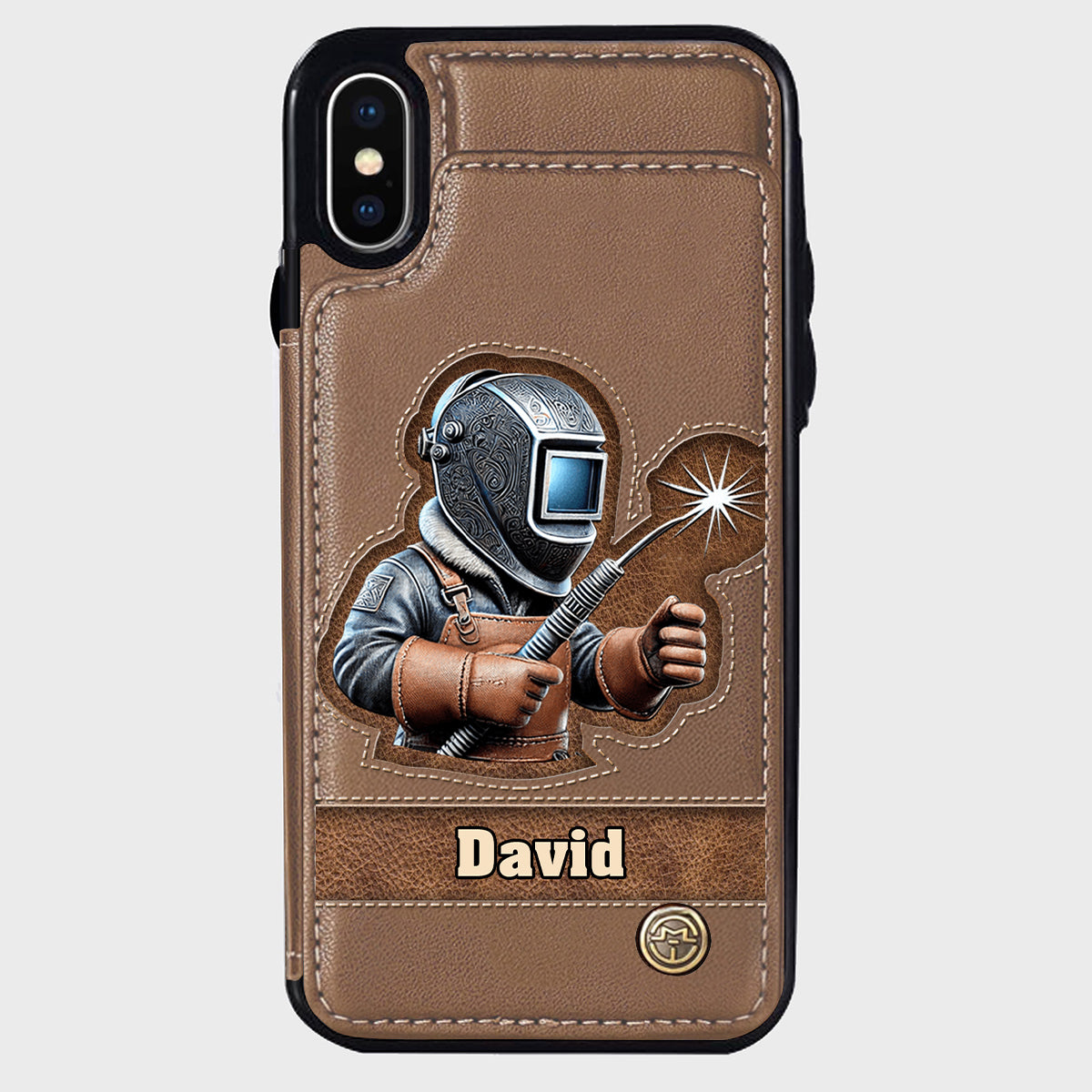 Aus Starken werden Schweißer – Personalisierte Handyhülle mit Schweißer-Motiv