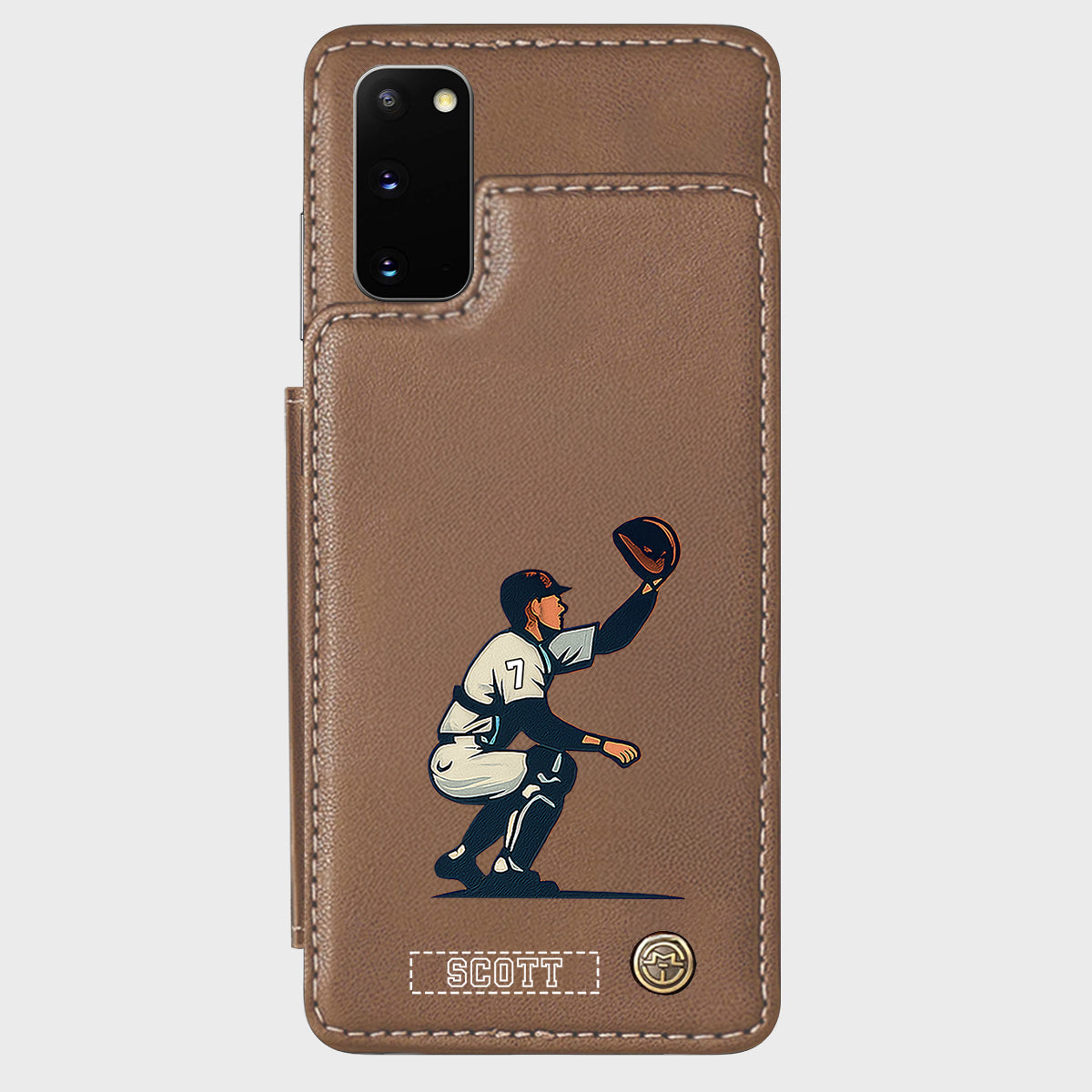 Tis Baseball Season - Personalized Baseball Wallet Phone Case