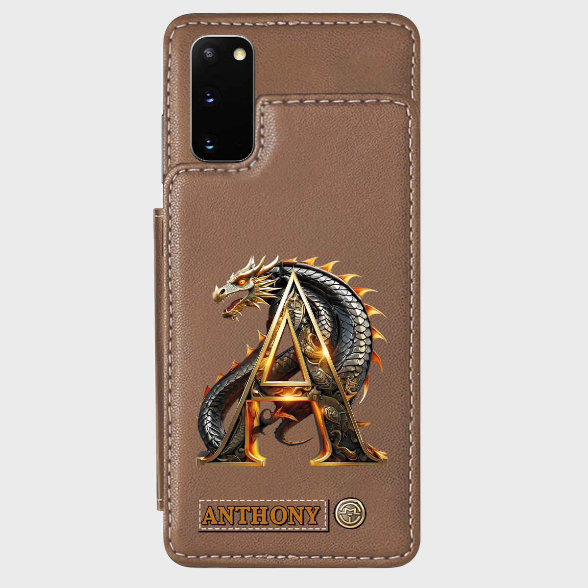 Love Dragons - Personalized Dragon Wallet Phone Case