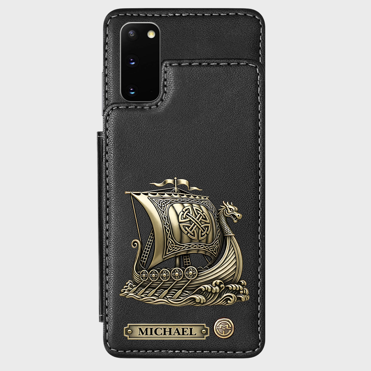 I'm A Viking - Personalized Viking Wallet Phone Case