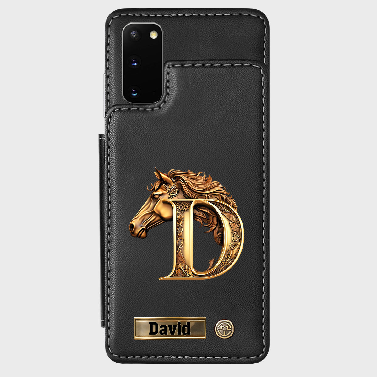 Love Horse - Personalized Horse Wallet Phone Case