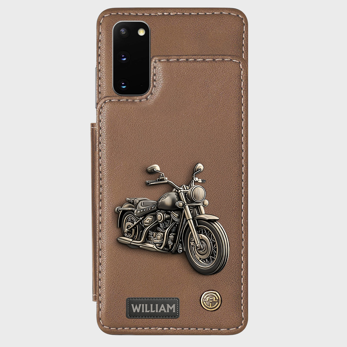 Étui portefeuille personnalisé pour motard passionné