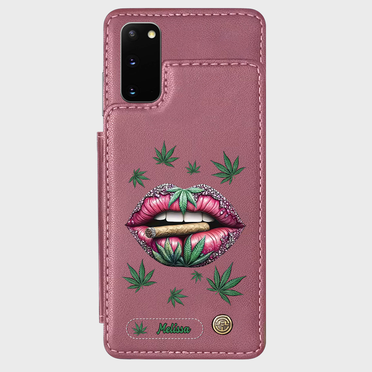 Get High - Personalized Weed Wallet Phone Case