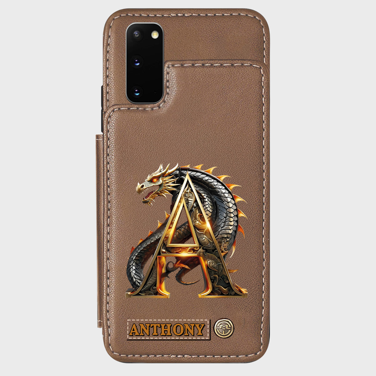 Love Dragons - Personalized Dragon Wallet Phone Case