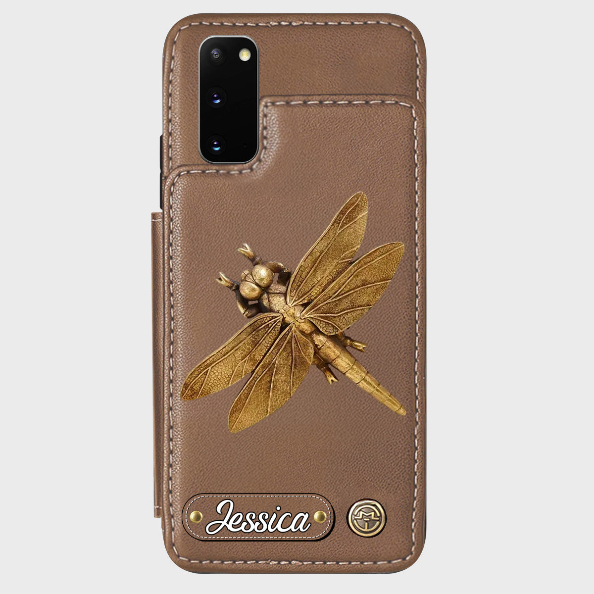 Love Garden, Beautiful Dragonfly, Butterfly, Bee, Hummingbird,... - Personalized Gardening Wallet Phone Case