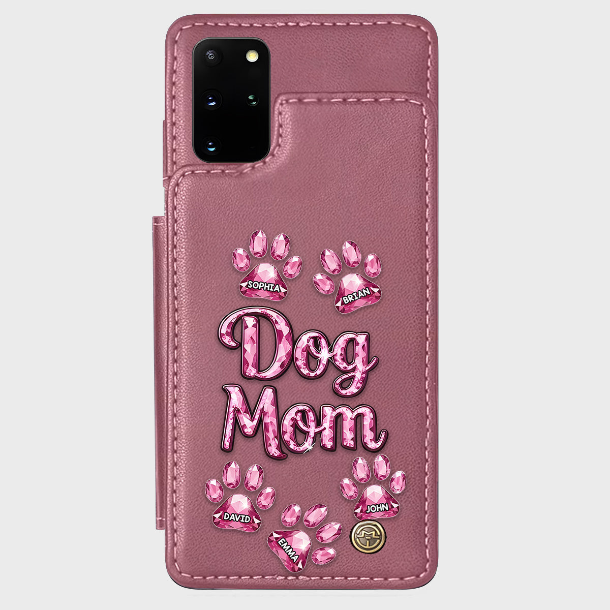 Dog Mom - Personalized Dog Wallet Phone Case