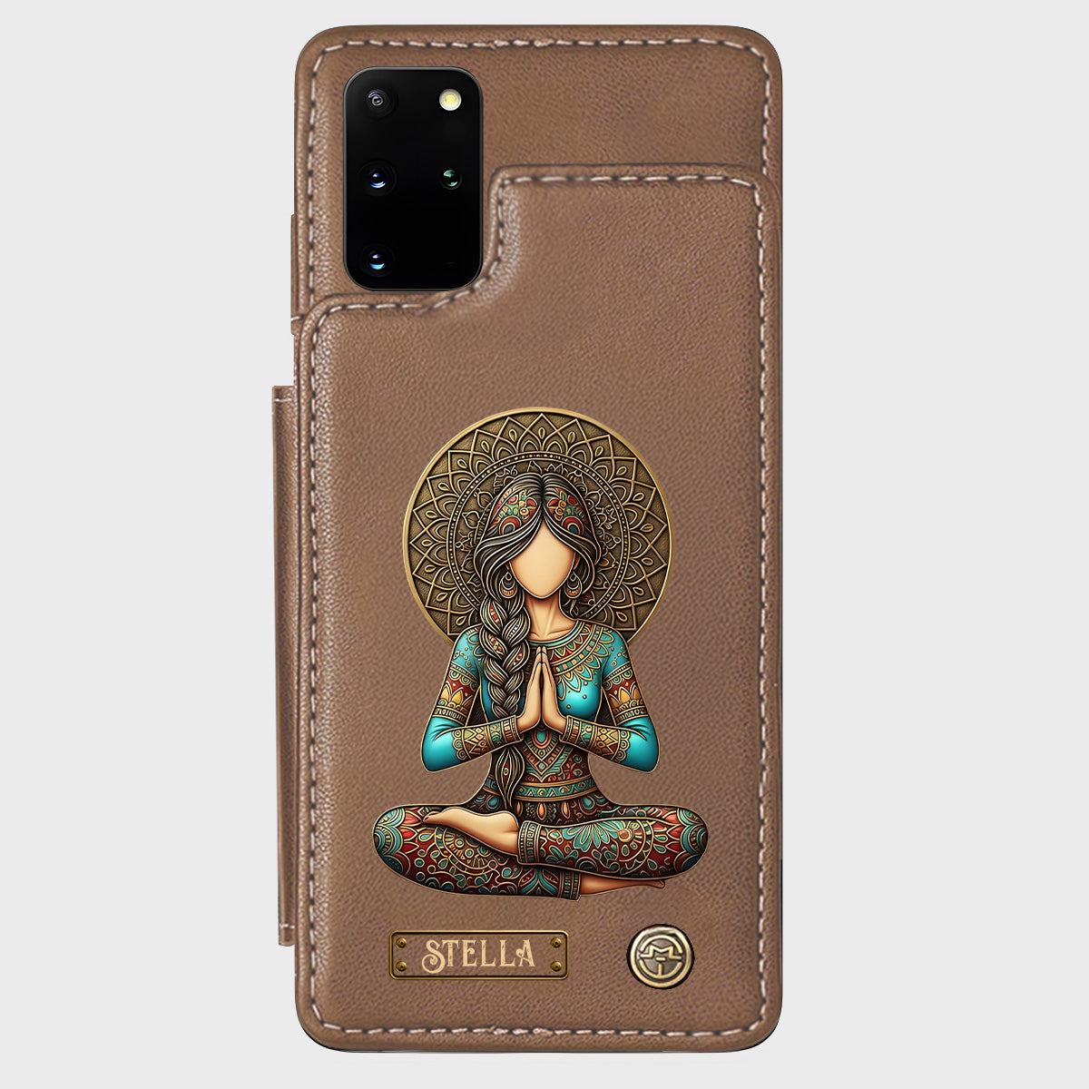 Lose Your Mind Find Your Soul - Personalized Yoga Wallet Phone Case