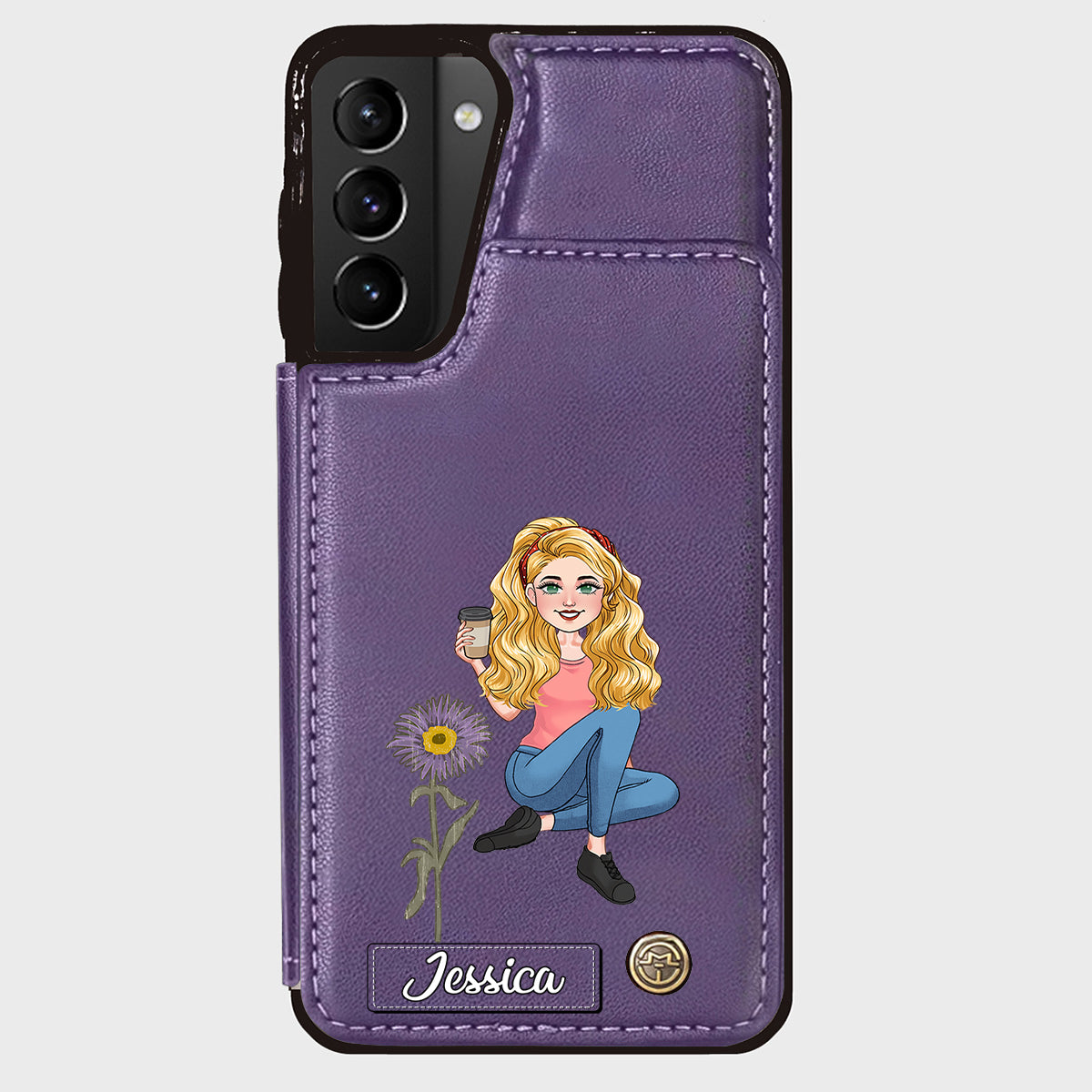 Gift For Friends Birth Month - Personalized Bestie Wallet Phone Case