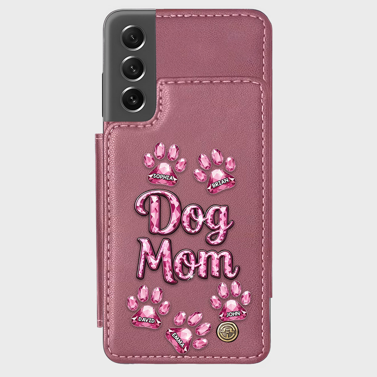 Dog Mom - Personalized Dog Wallet Phone Case