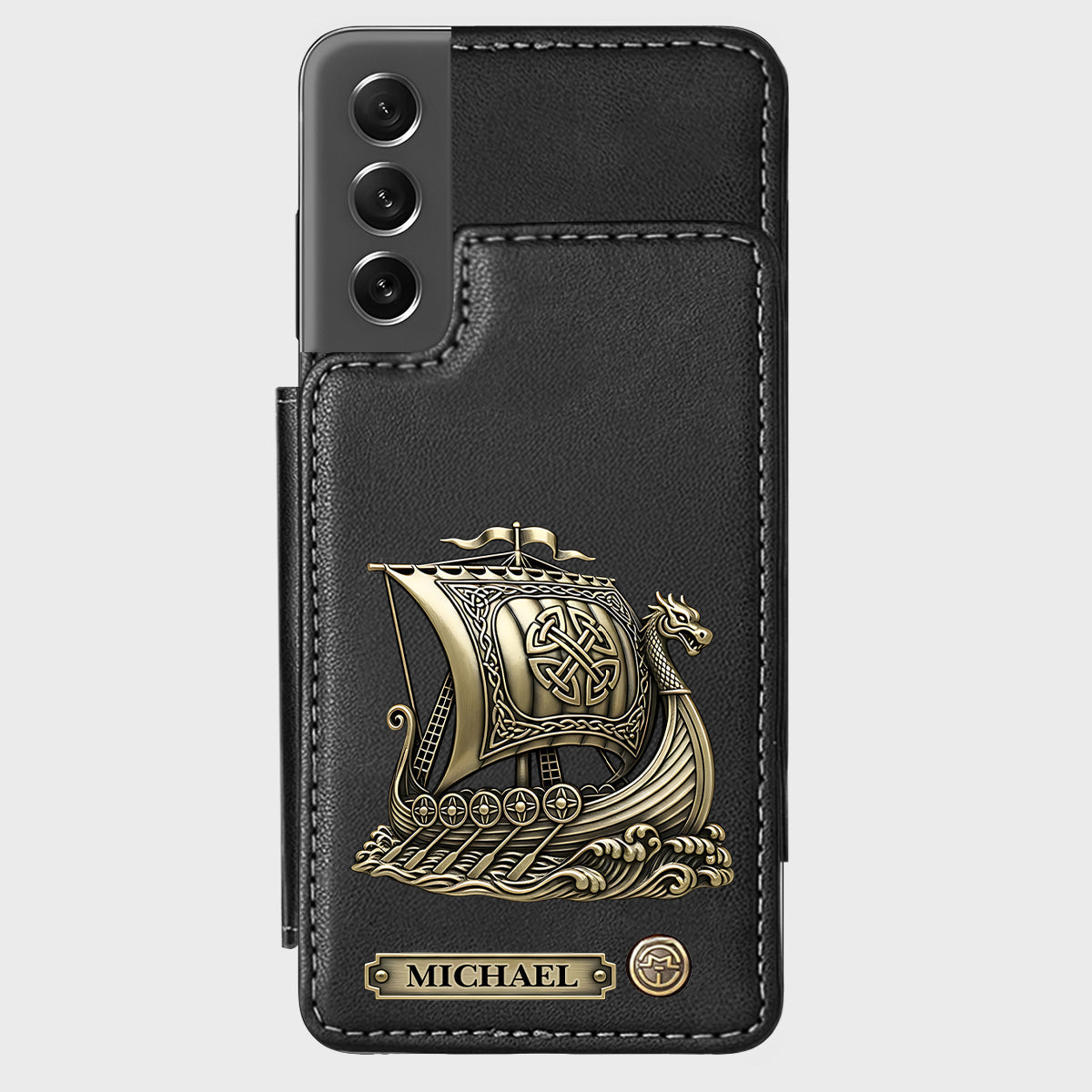 I'm A Viking - Personalized Viking Wallet Phone Case