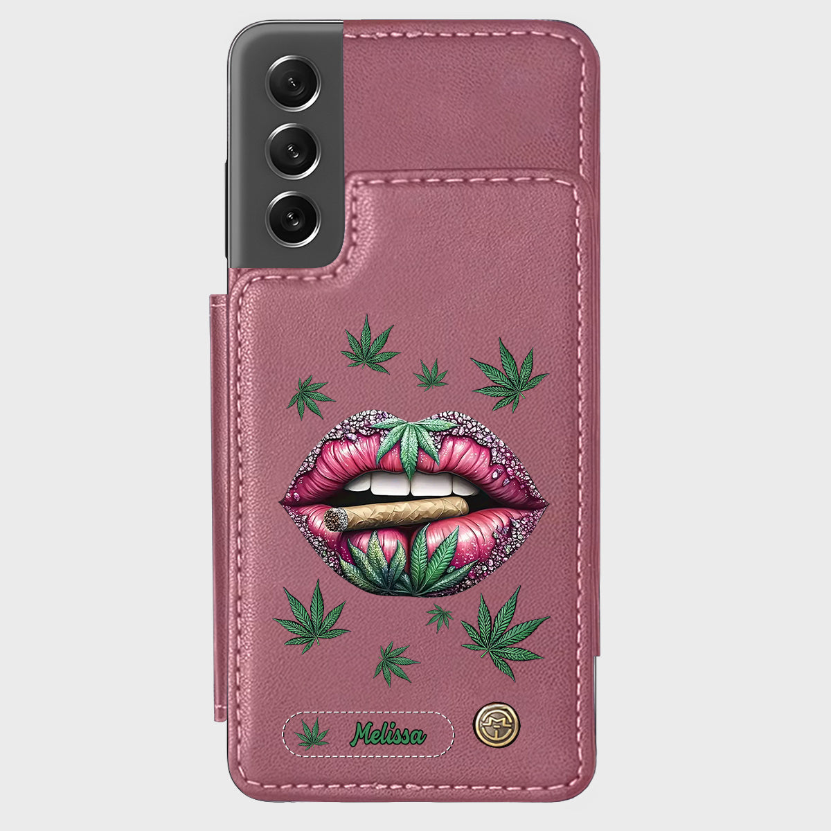 Get High - Personalized Weed Wallet Phone Case
