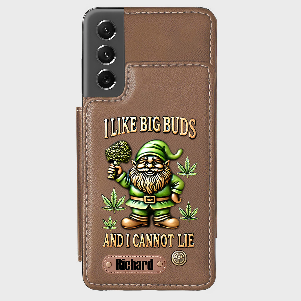 I Like Big Buds - Personalized Weed Wallet Phone Case