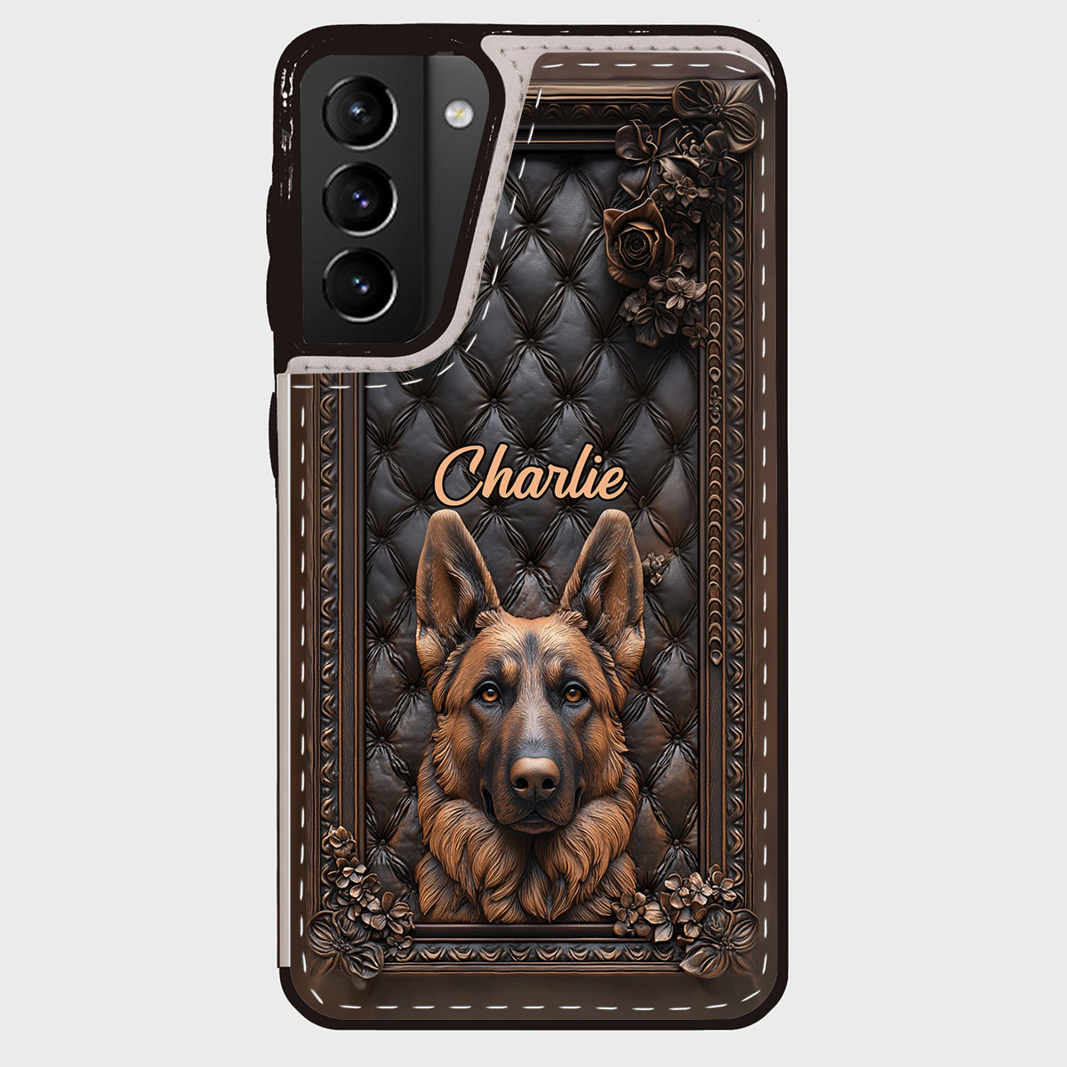 German Shepherd Lover - Personalized Dog Foldable Wallet Phone Case