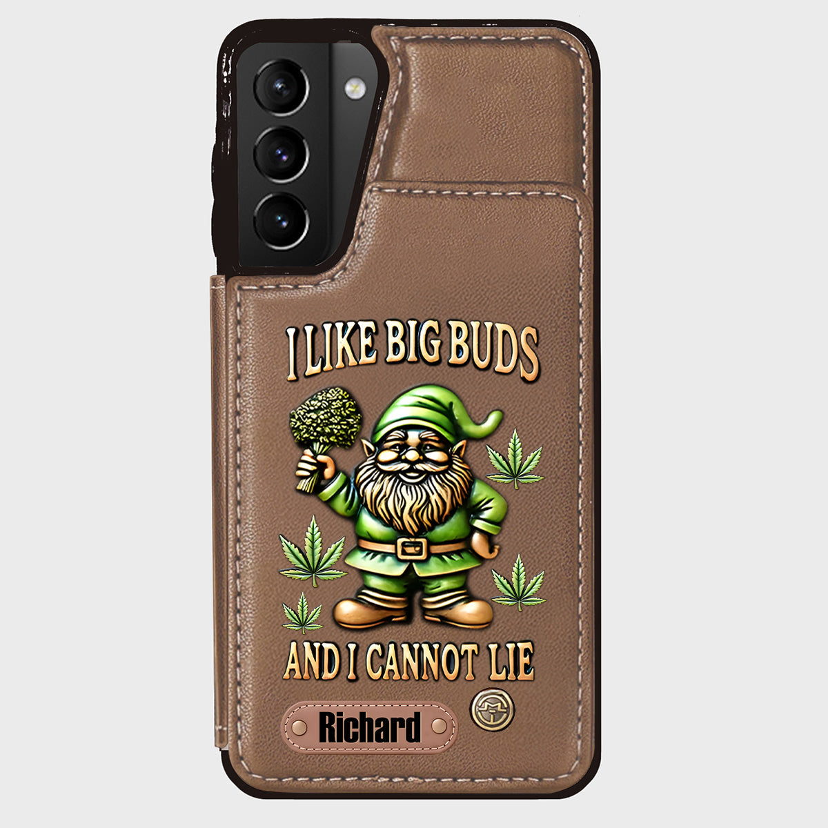 I Like Big Buds - Personalized Weed Wallet Phone Case