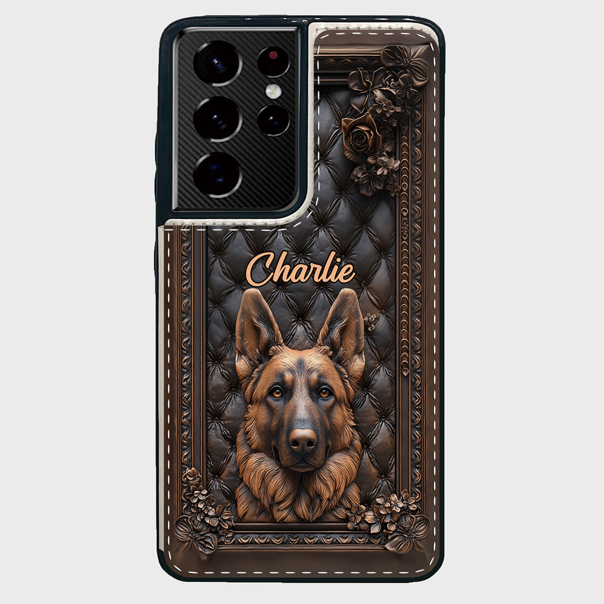 German Shepherd Lover - Personalized Dog Foldable Wallet Phone Case
