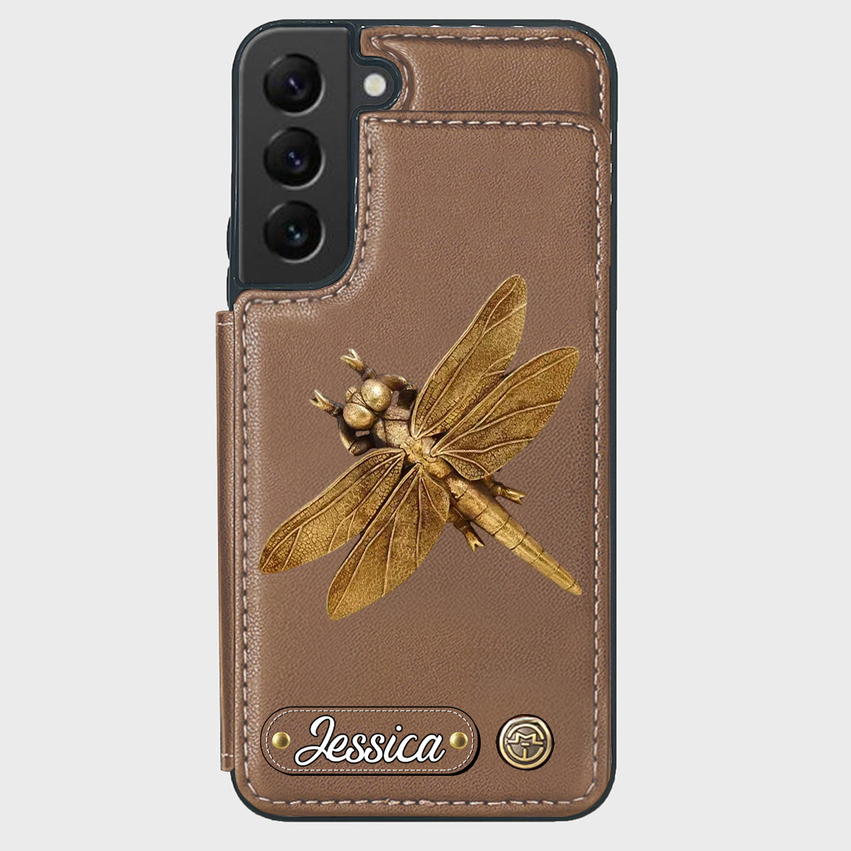 Love Garden, Beautiful Dragonfly, Butterfly, Bee, Hummingbird,... - Personalized Gardening Wallet Phone Case