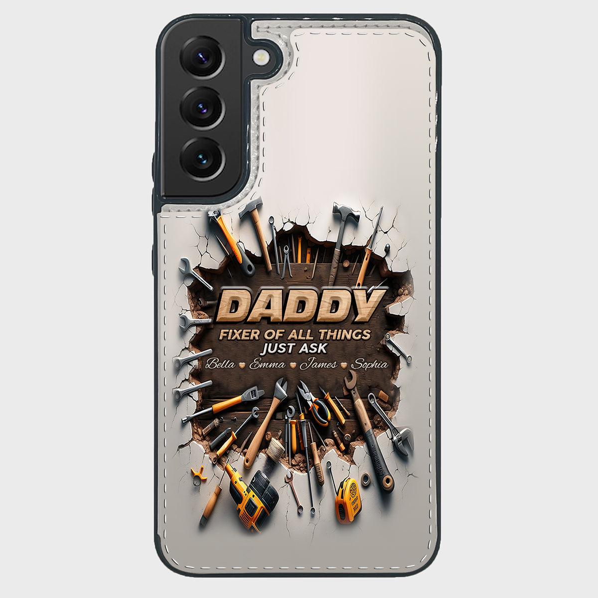 Fixer Of All Things - Personalized Father Foldable Wallet Phone Case