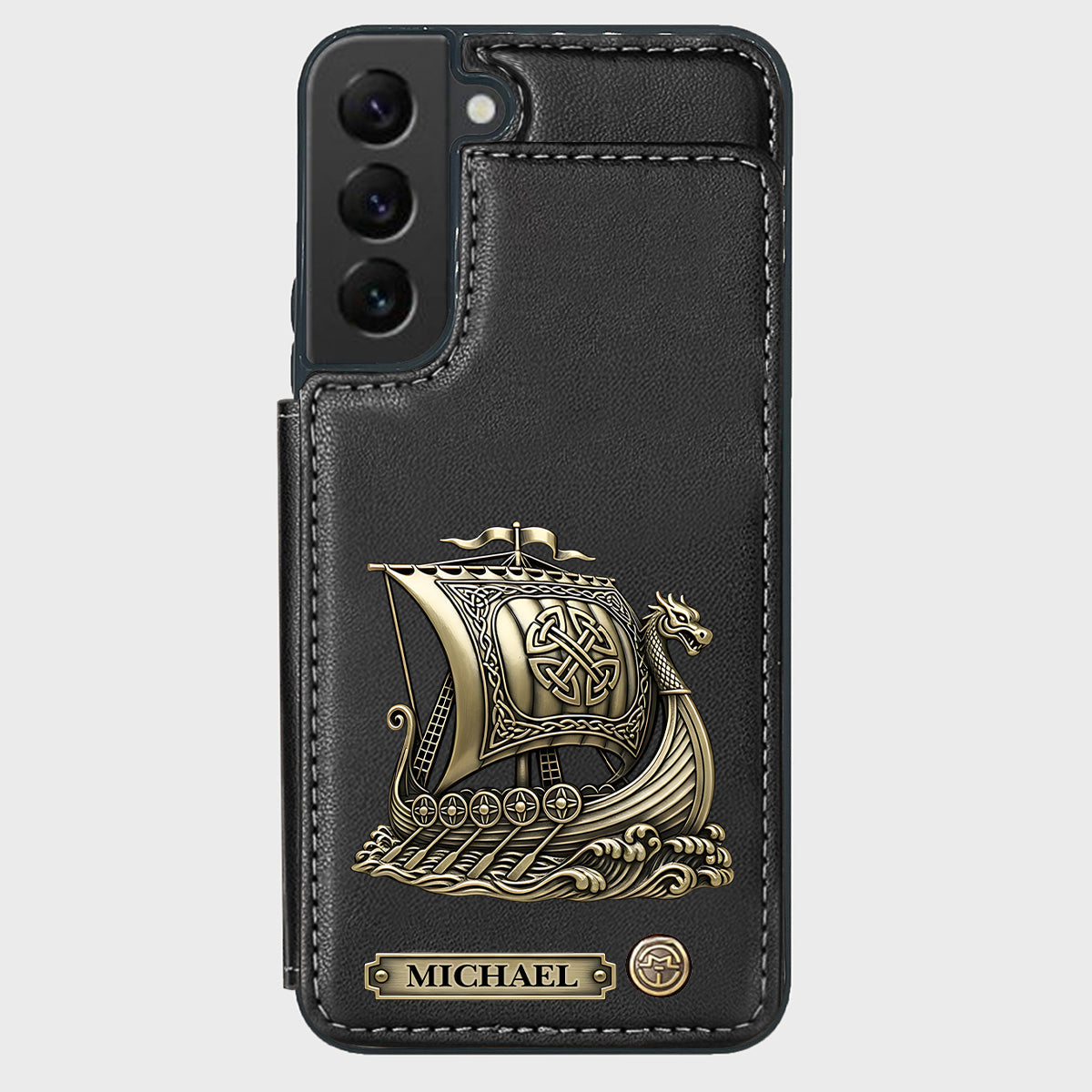 I'm A Viking - Personalized Viking Wallet Phone Case