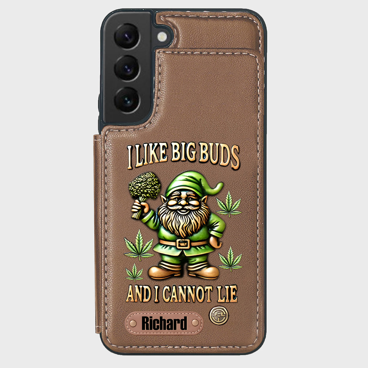 I Like Big Buds - Personalized Weed Wallet Phone Case
