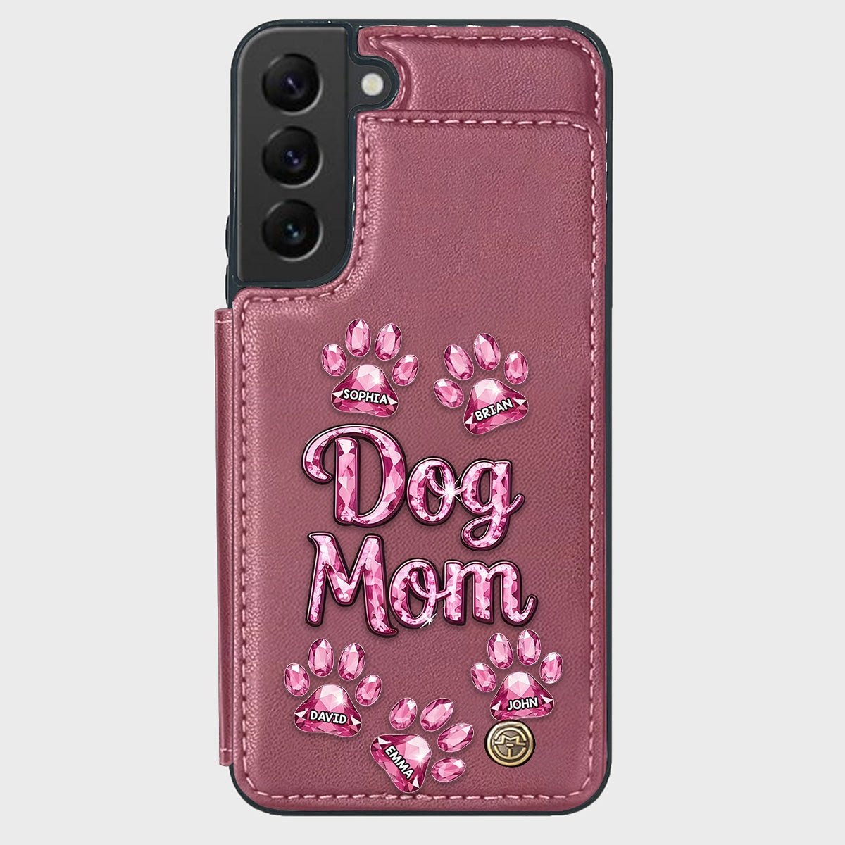 Dog Mom - Personalized Dog Wallet Phone Case