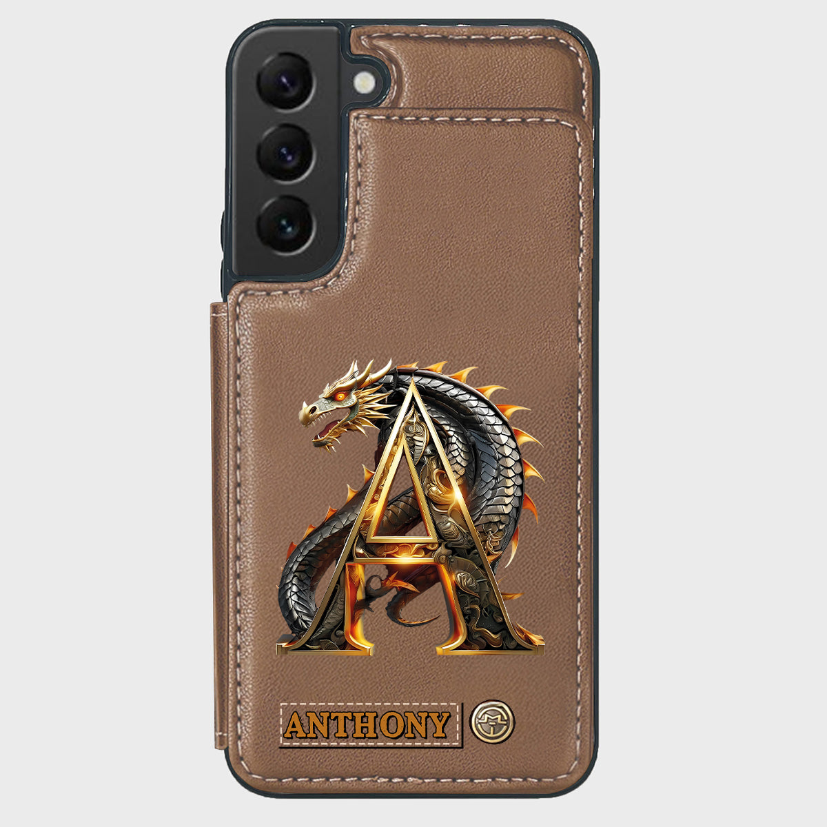 Love Dragons - Personalized Dragon Wallet Phone Case