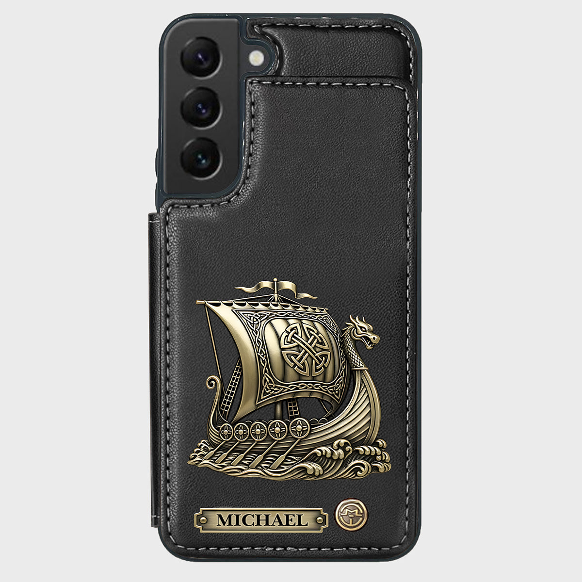 I'm A Viking - Personalized Viking Wallet Phone Case