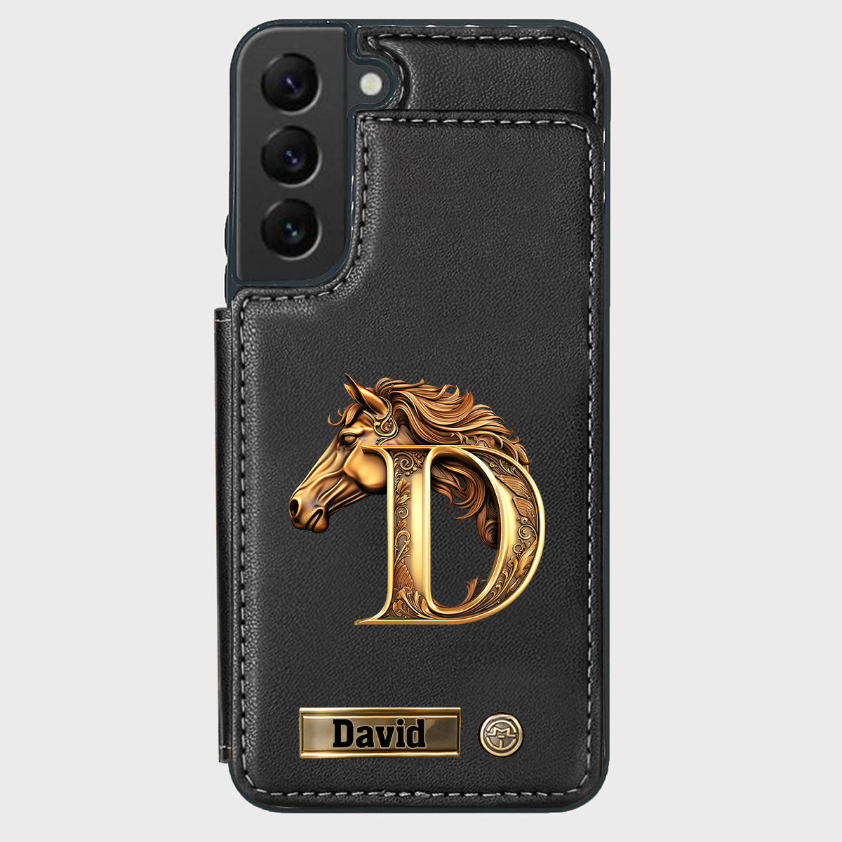 Love Horse - Personalized Horse Wallet Phone Case