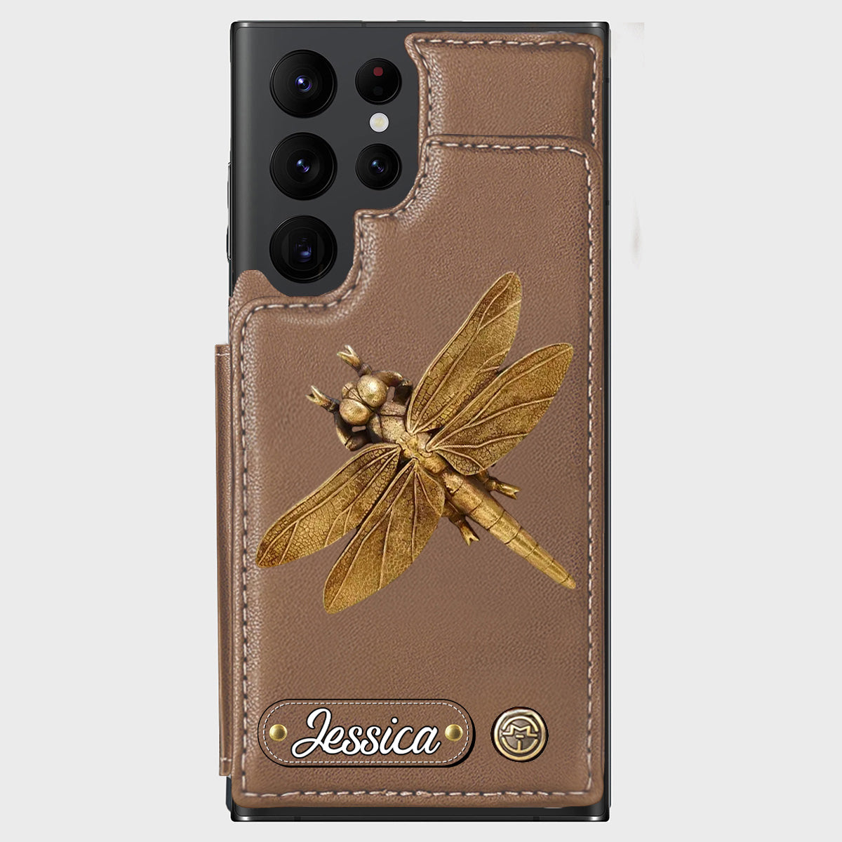 Love Garden, Beautiful Dragonfly, Butterfly, Bee, Hummingbird,... - Personalized Gardening Wallet Phone Case
