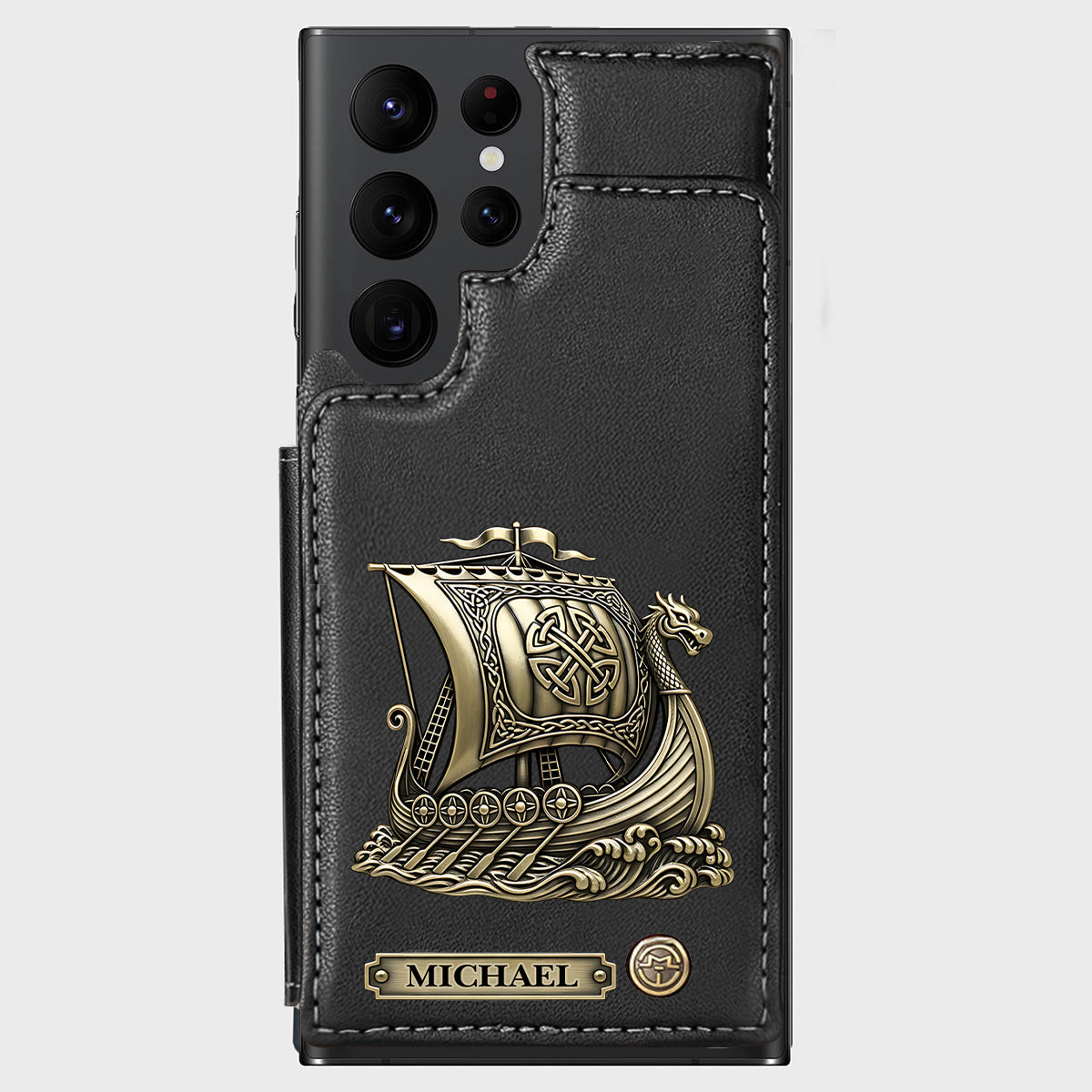 I'm A Viking - Personalized Viking Wallet Phone Case