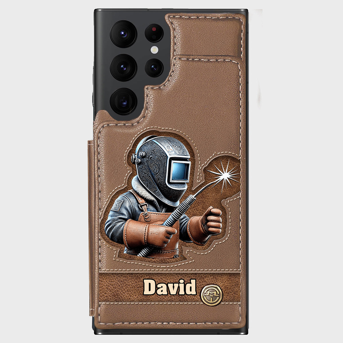 Aus Starken werden Schweißer – Personalisierte Handyhülle mit Schweißer-Motiv