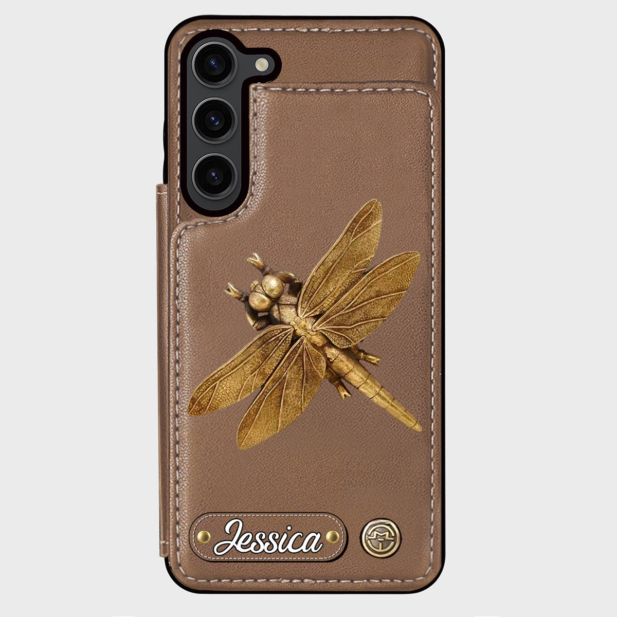 Love Garden, Beautiful Dragonfly, Butterfly, Bee, Hummingbird,... - Personalized Gardening Wallet Phone Case