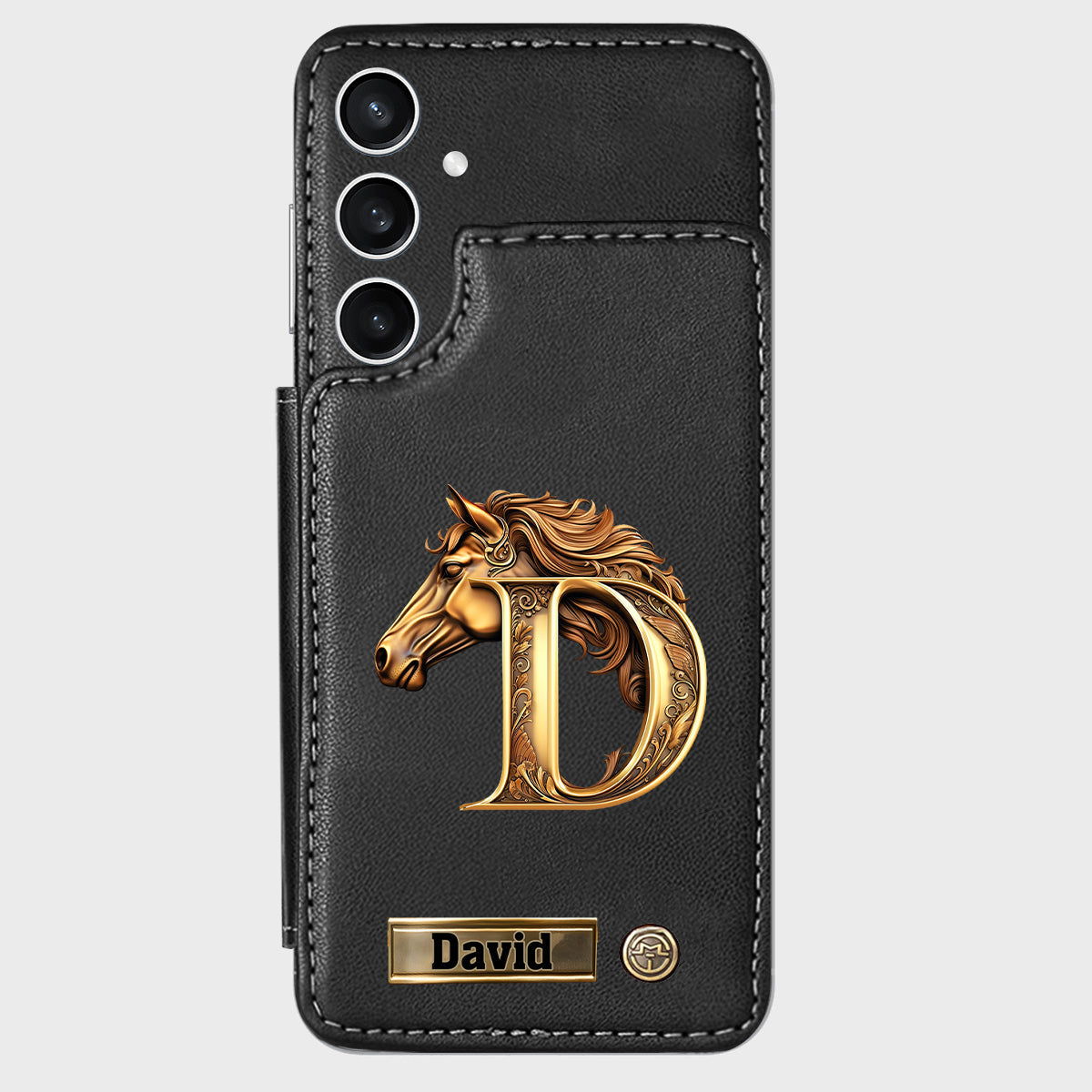Love Horse - Personalized Horse Wallet Phone Case