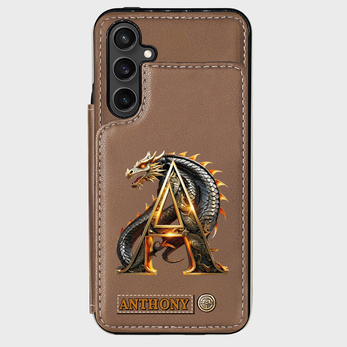 Love Dragons - Personalized Dragon Wallet Phone Case