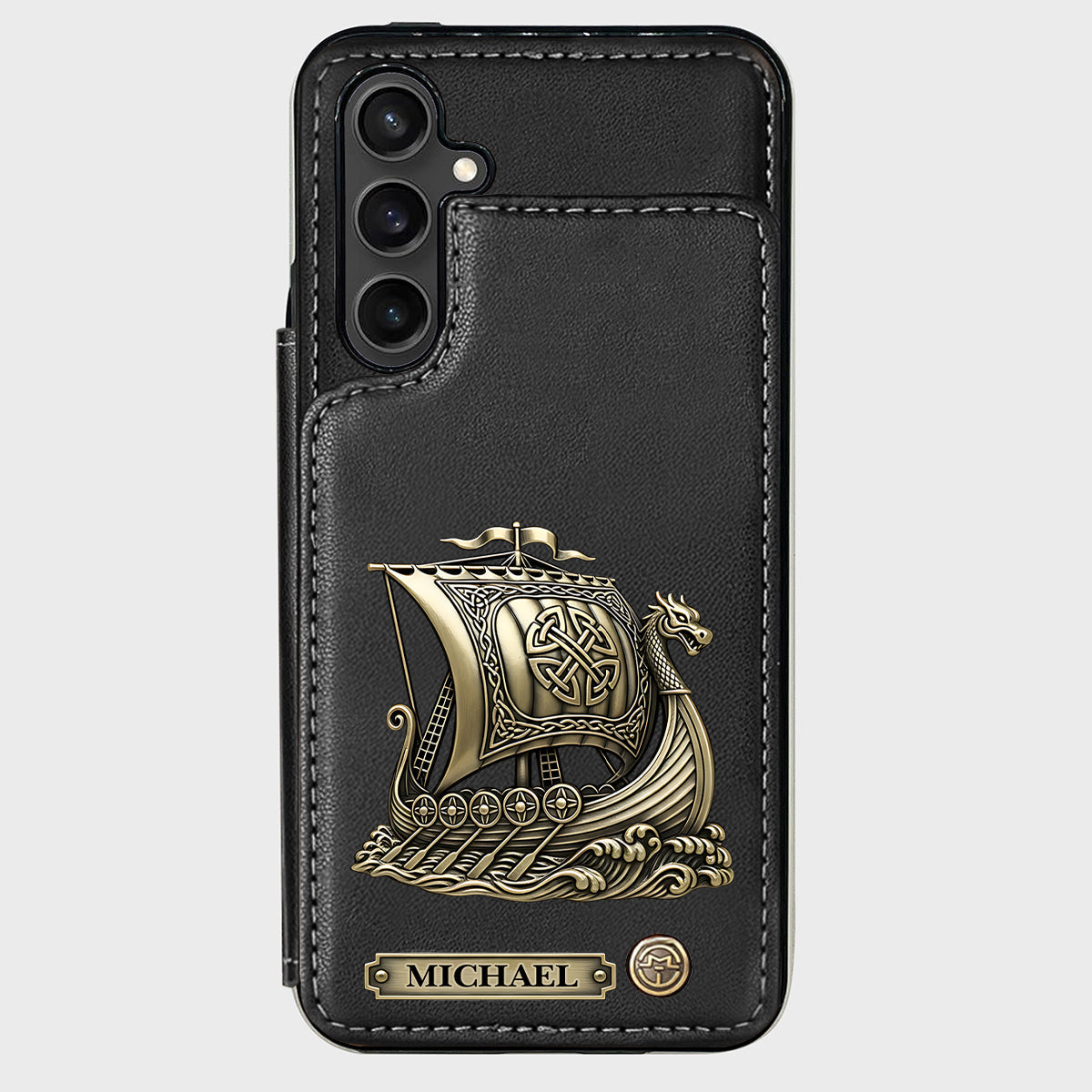 I'm A Viking - Personalized Viking Wallet Phone Case