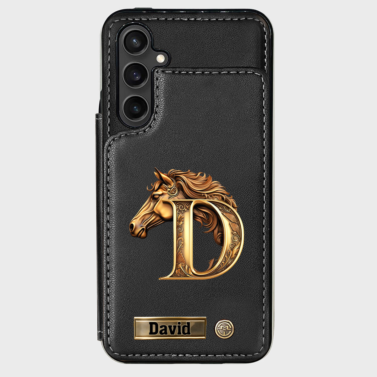 Love Horse - Personalized Horse Wallet Phone Case