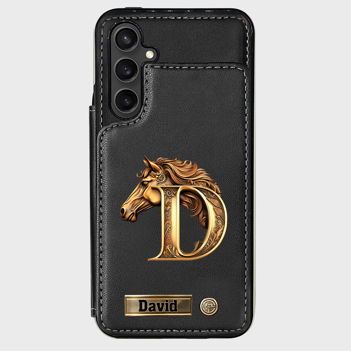 Love Horse - Personalized Horse Wallet Phone Case
